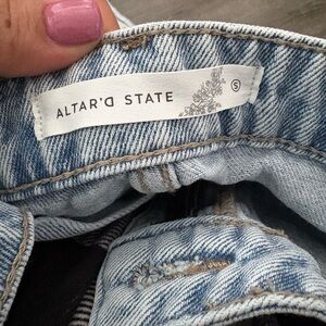 Altar'd State Light Wash Denim Jeans